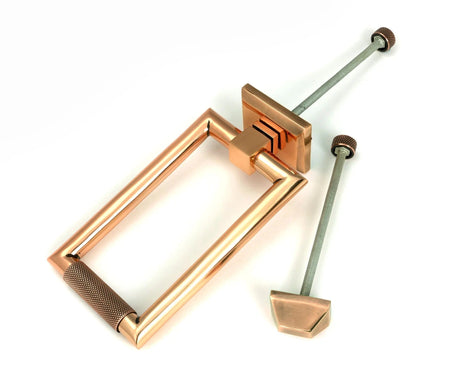 From The Anvil Door Furniture Polished Bronze From The Anvil - Polished Bronze Brompton Door Knocker