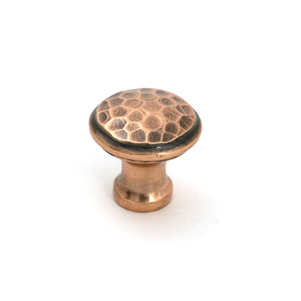 From The Anvil Cabinet Hardware Polished Bronze / Cabinet Knobs / Small From The Anvil - Polished Bronze Hammered Cabinet Knob - Small