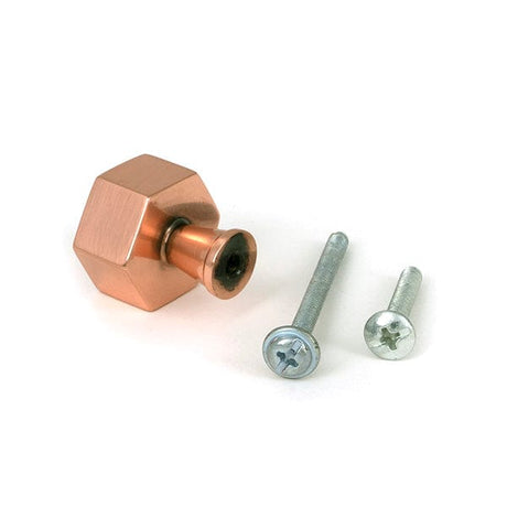 From The Anvil Cabinet Hardware Polished Bronze / Cabinet Knobs / 25mm Dia. From The Anvil - Polished Bronze Kahlo Cabinet Knob - 25mm