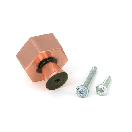 From The Anvil Cabinet Hardware Polished Bronze / Cabinet Knobs / 38mm Dia. From The Anvil - Polished Bronze Kahlo Cabinet Knob - 38mm