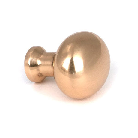From The Anvil Cabinet Hardware Polished Bronze / Cabinet Knobs / 25mm Dia. From The Anvil - Polished Bronze Moore Cabinet Knob - 25mm