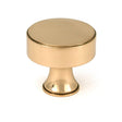 From The Anvil Cabinet Hardware Polished Bronze / Cabinet Knobs / 38mm Dia. From The Anvil - Polished Bronze Scully Cabinet Knob - 38mm