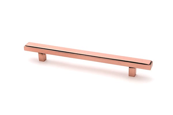 From The Anvil Cabinet Hardware Polished Bronze / Cabinet Pull Handles / Medium From The Anvil - Polished Bronze Scully Pull Handle - Medium