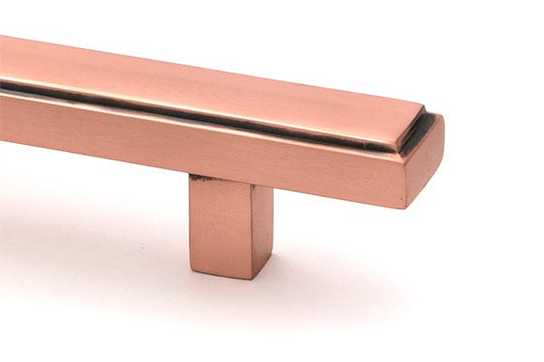 From The Anvil Cabinet Hardware Polished Bronze / Cabinet Pull Handles / Small From The Anvil - Polished Bronze Scully Pull Handle - Small