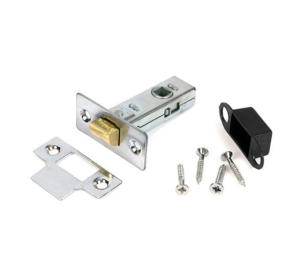 From The Anvil Locks & Latches Polished Chrome / Tubular Mortice Latch / 2.5" From The Anvil - Polished Chrome 2 Tubular Mortice Latch