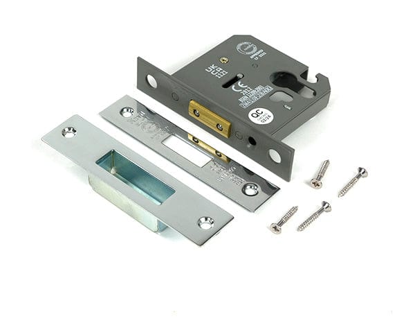 From The Anvil Locks & Latches Polished Chrome / Euro Profile Deadlocks / 3" / 76mm From The Anvil - Polished Chrome 3" Euro Profile Dead Lock