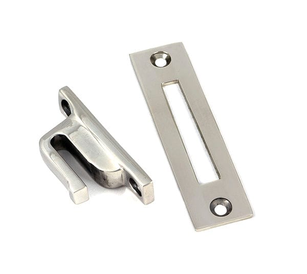 From The Anvil Window Furniture Polished Marine SS (316) / Yes / Mortice & Hook Place From The Anvil - Polished Marine SS (316) Locking Newbury Fastener
