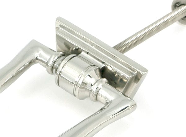 From The Anvil Door Furniture Polished Marine SS (316) / Art Deco Door Knocker From The Anvil - Polished Marine SS (316) Slimline Art Deco Door Knocker