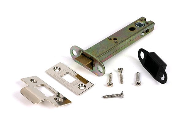 From The Anvil Locks & Latches Polished Nickel / Tubular Mortice Latch / 5" From The Anvil - Polished Nickel 5" Heavy Duty Latch
