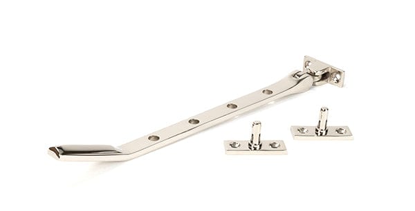 From The Anvil Window Furniture Polished Nickel / 10"/250mm From The Anvil - Polished Nickel Art Deco 10" Stay