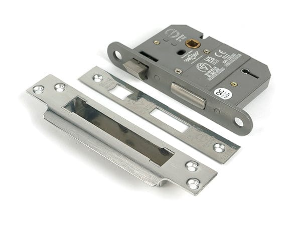 From The Anvil Locks & Latches Polished Stainless Steel / 5 Lever Sashlocks / 3" / 76mm From The Anvil - Polished SS 3" 5 Lever BS Sash Lock