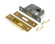 From The Anvil Locks & Latches Satin Brass / Euro Profile Deadlocks / 2.5" / 65mm From The Anvil - Satin Brass 2.5" Euro Profile Dead Lock