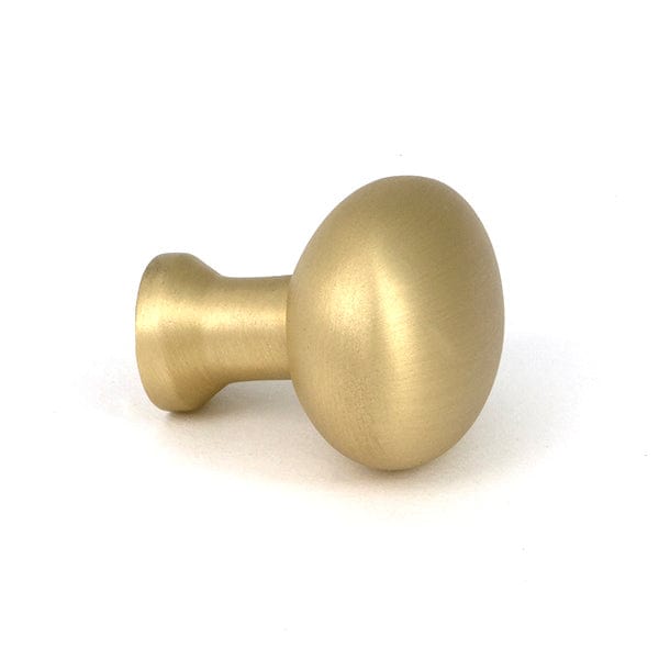 From The Anvil Cabinet Hardware Satin Brass / Cabinet Knobs / 25mm Dia. From The Anvil - Satin Brass Moore Cabinet Knob - 25mm