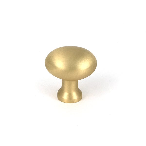 From The Anvil Cabinet Hardware Satin Brass / Cabinet Knobs / 25mm Dia. From The Anvil - Satin Brass Moore Cabinet Knob - 25mm