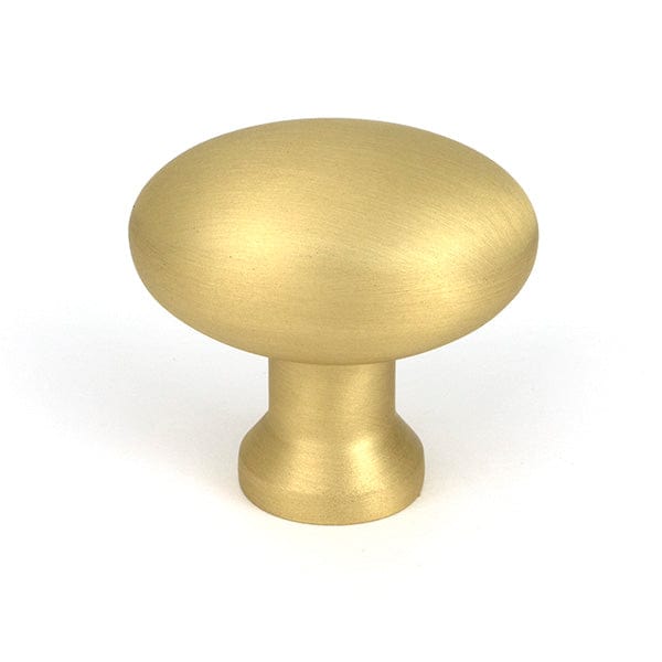 From The Anvil Cabinet Hardware Satin Brass / Cabinet Knobs / 38mm Dia. From The Anvil - Satin Brass Moore Cabinet Knob - 38mm