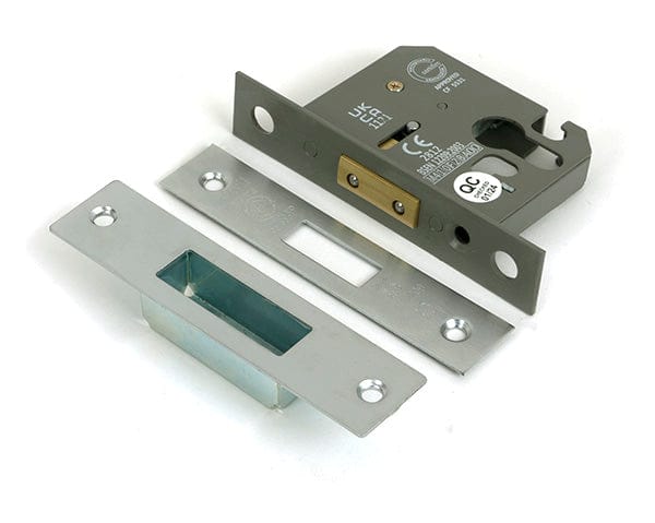 From The Anvil Locks & Latches Satin Chrome / Euro Profile Deadlocks / 2.5" / 65mm From The Anvil - Satin Chrome 2.5" Euro Profile Dead Lock
