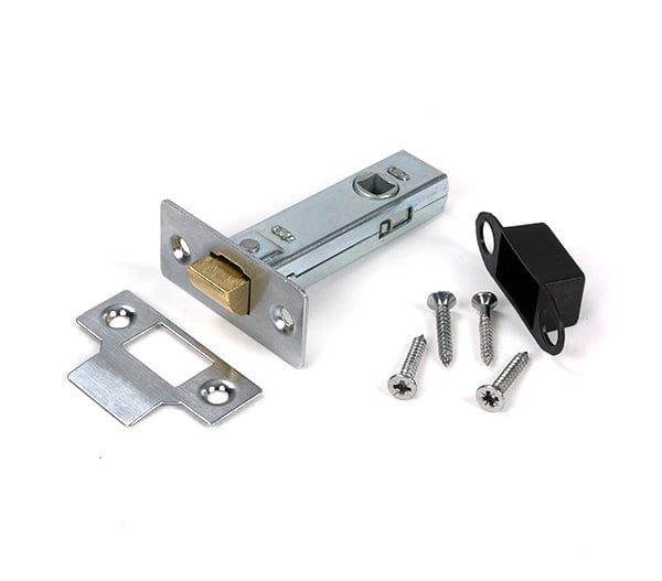 From The Anvil Locks & Latches Satin Chrome / Tubular Mortice Latch / 3" From The Anvil - Satin Chrome 3" Tubular Mortice Latch