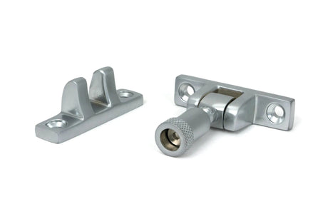 From The Anvil Window Furniture Satin Chrome / Sash Window Brighton Fasteners / Yes From The Anvil - Satin Chrome Brompton Brighton Fastener - Narrow (Square)