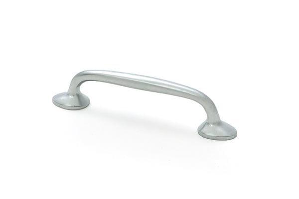 From The Anvil Cabinet Hardware Satin Chrome / Cabinet Pull Handles / Small From The Anvil - Satin Chrome Moore Pull Handle - Small