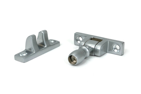 From The Anvil Window Furniture Satin Chrome / Sash Window Brighton Fasteners / Yes From The Anvil - Satin Chrome Mushroom Brighton Fastener - Narrow (Square)