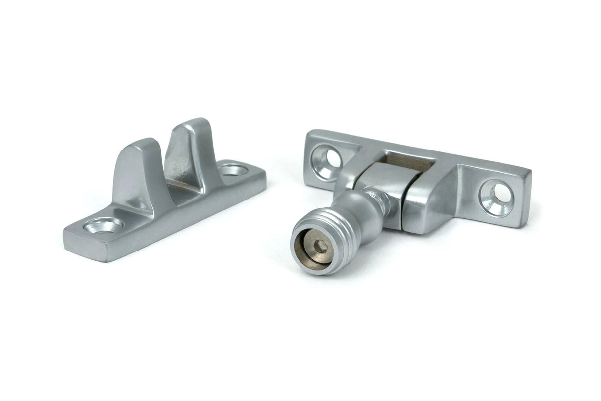 From The Anvil Window Furniture Satin Chrome / Sash Window Brighton Fasteners / Yes From The Anvil - Satin Chrome Prestbury Brighton Fastener - Narrow (Square)