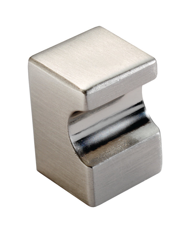 High quality image of FTD - Square Knob 18mm - Satin Nickel | Sku. ftd2525asn | Trade Door Handles.