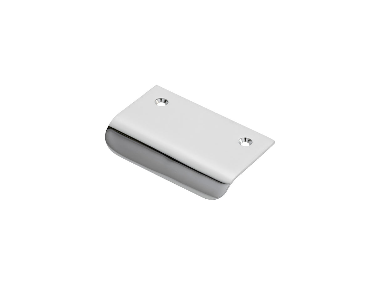 High quality image of FTD - Hidden Finger Pull - Polished Chrome | Sku. ftd3015ccp | Trade Door Handles.
