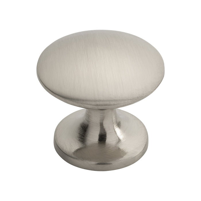 High quality image of FTD - Silhouette Knob 30mm - Satin Nickel | Sku. ftd346sn | Trade Door Handles.