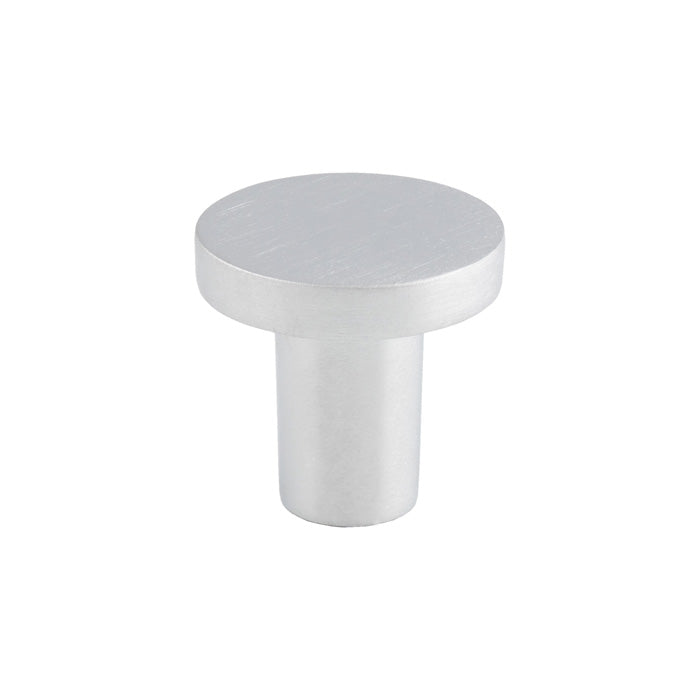 High quality image of FTD - Circular Cupboard Knob Satin Chrome 26mm | Sku. ftd348asc | Trade Door Handles.