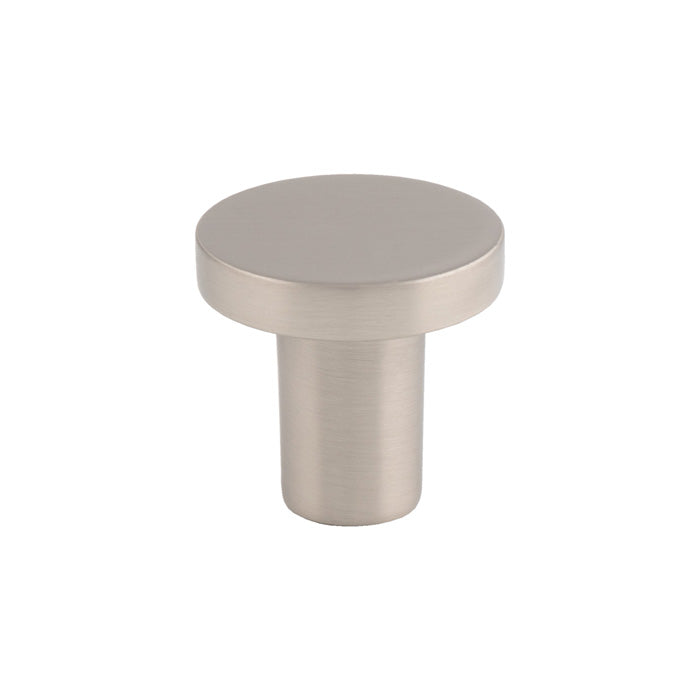 High quality image of FTD - Circular Cupboard Knob Satin Nickel 26mm | Sku. ftd348asn | Trade Door Handles.