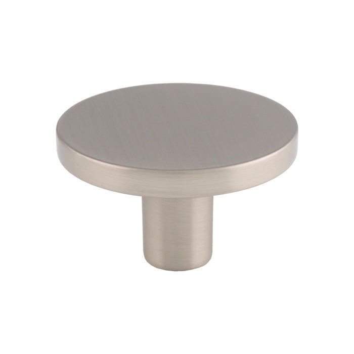 High quality image of FTD - Circular Cupboard Knob Satin Nickel 41mm | Sku. ftd348bsn | Trade Door Handles.