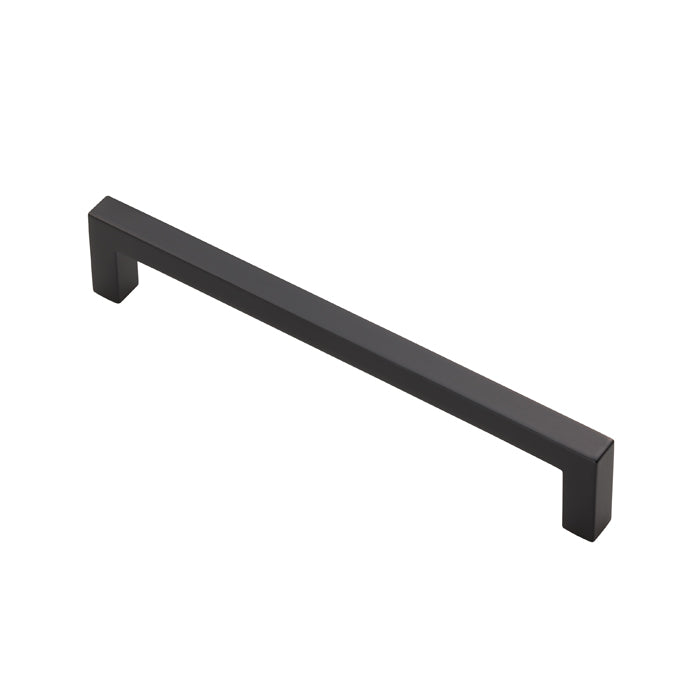 High quality image of FTD - Block Handle - Matt Black | Sku. ftd401cmb | Trade Door Handles.