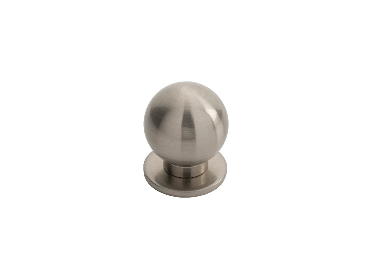 High quality image of FTD - Stainless Steel Spherical Knob 30mm - Satin Nickel | Sku. ftd425bsn | Trade Door Handles.