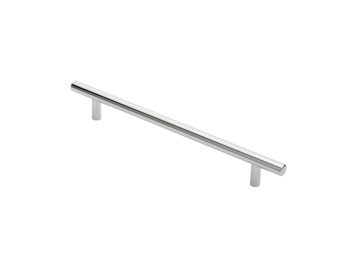 High quality image of FTD - Steel T-Bar Handle 192mm - Polished Chrome | Sku. ftd445dcp | Trade Door Handles.