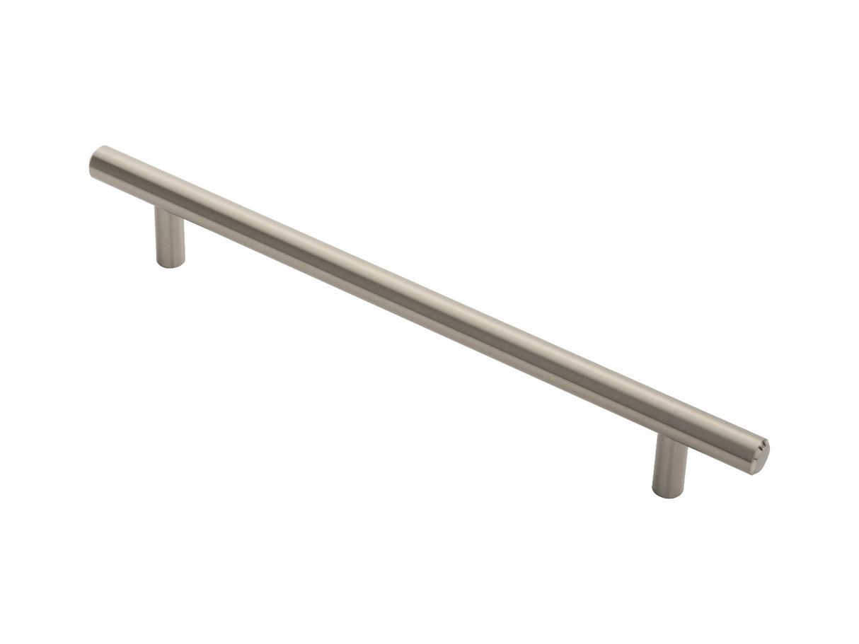 High quality image of FTD - Steel T-Bar Handle 192mm - Satin Nickel | Sku. ftd445dsn | Trade Door Handles.