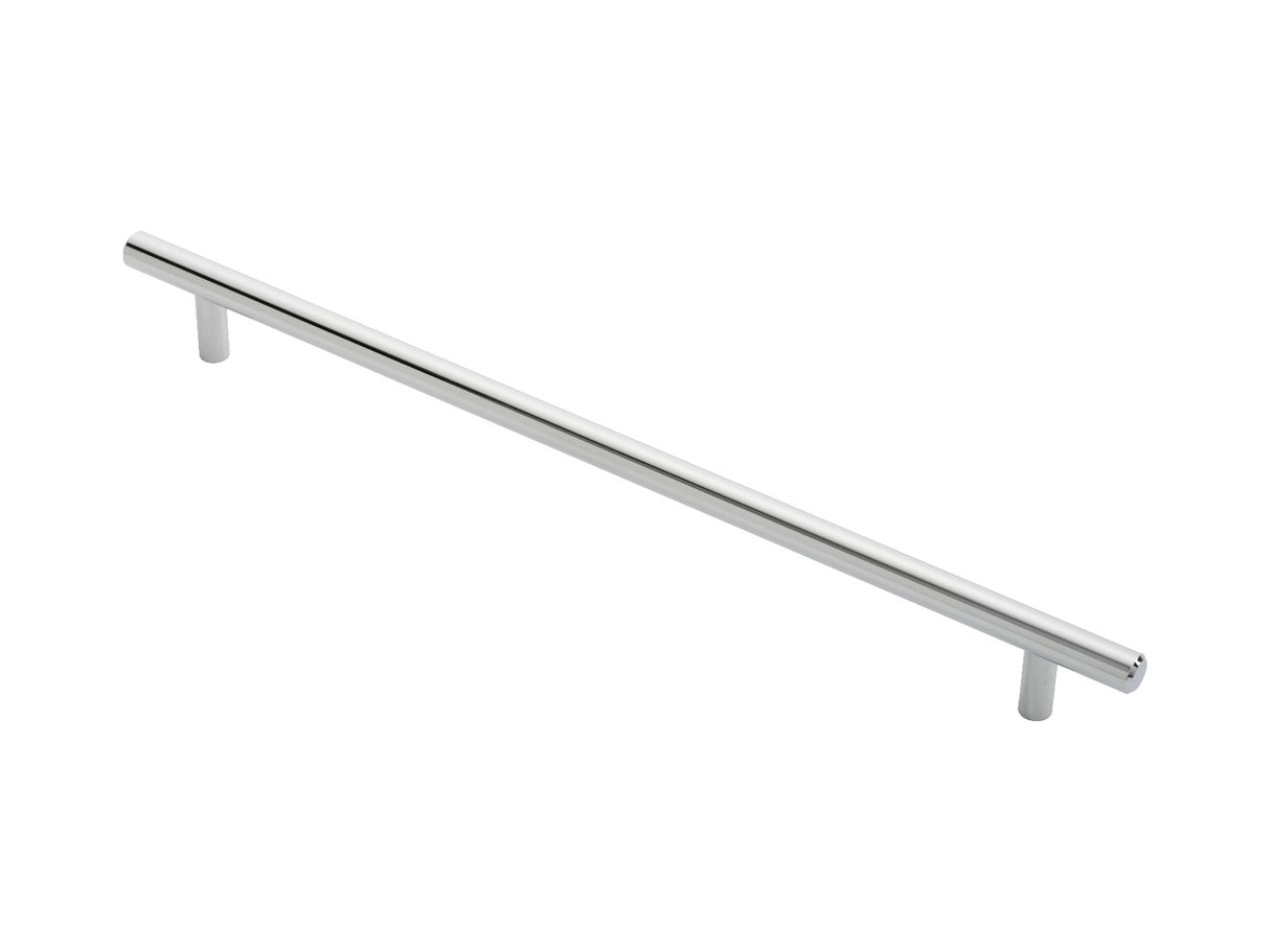 High quality image of FTD - Steel T-Bar Handle 288mm - Polished Chrome | Sku. ftd445fcp | Trade Door Handles.