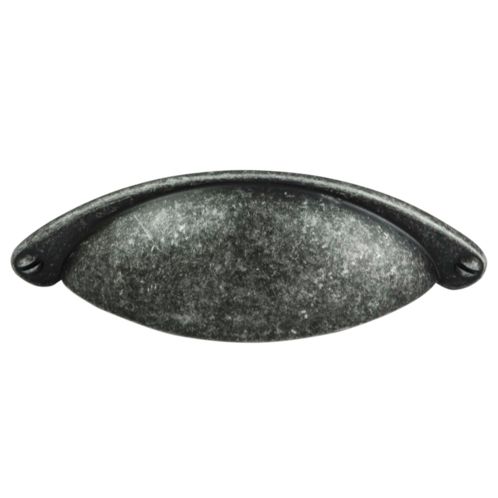 High quality image of FTD - Cup Pattern Handle 64mm - Pewter | Sku. ftd555pt | Trade Door Handles.