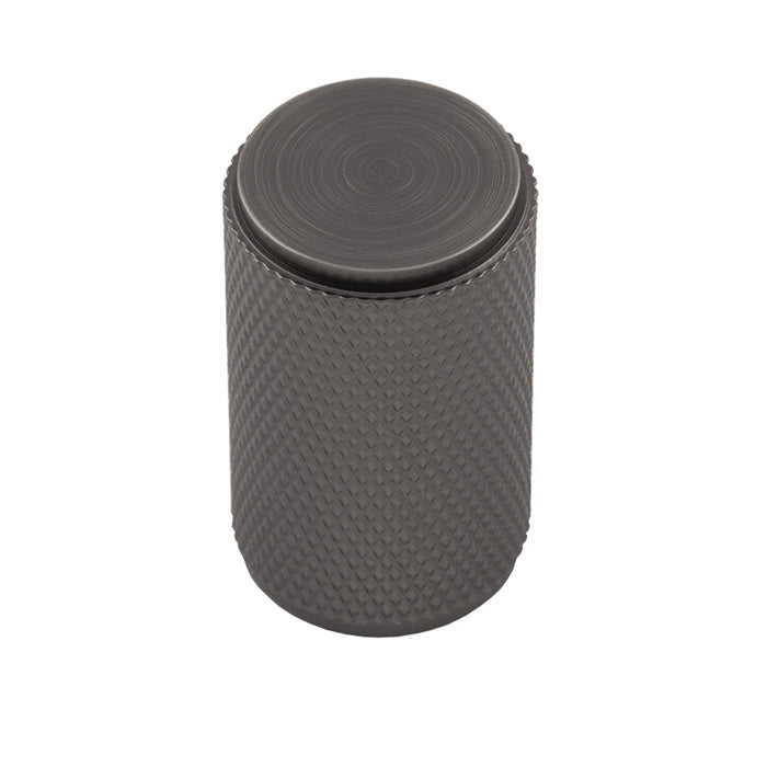 High quality image of Carlisle Brass - Knurled Knob - Anthracite | Sku. ftd702ant | Trade Door Handles.