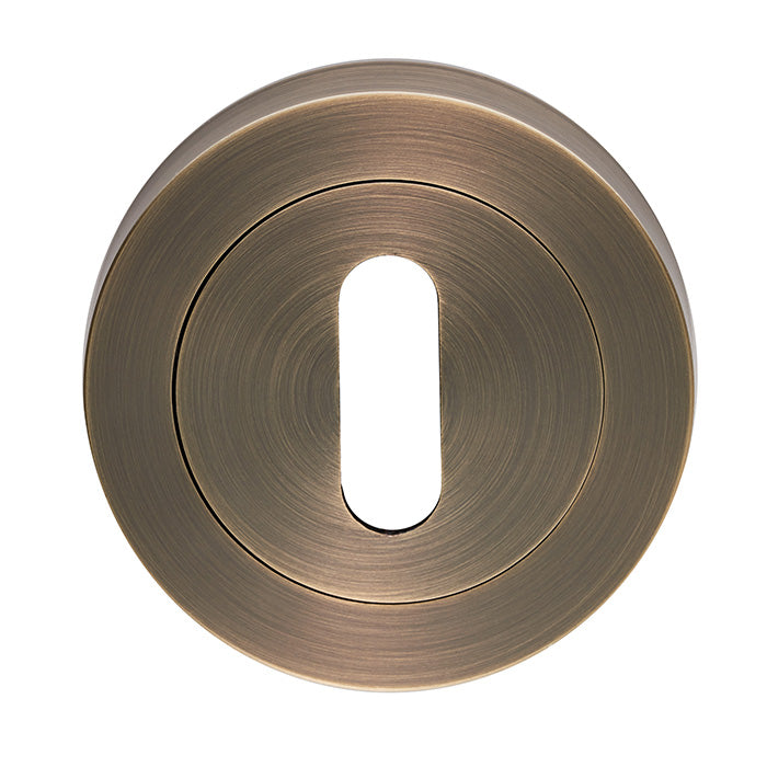 High quality image of Carlisle Brass - Standard profile Escutcheon - Antique Brass | Sku. gk4003ab | Trade Door Handles.