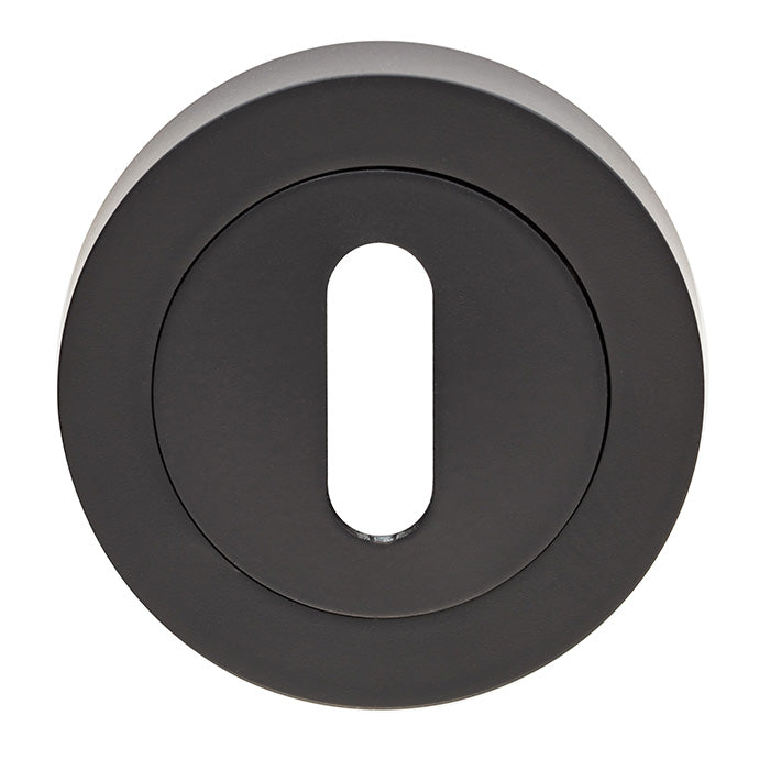 High quality image of Carlisle Brass - Standard profile Escutcheon - Matt Black | Sku. gk4003mb | Trade Door Handles.