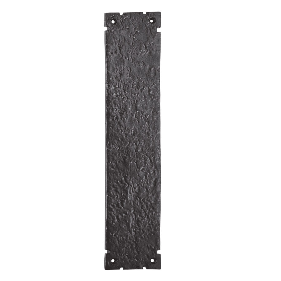High quality image of Ludlow - Finger Plate 315 x 65mm - Black Antique | Sku. lf55101 | Trade Door Handles.