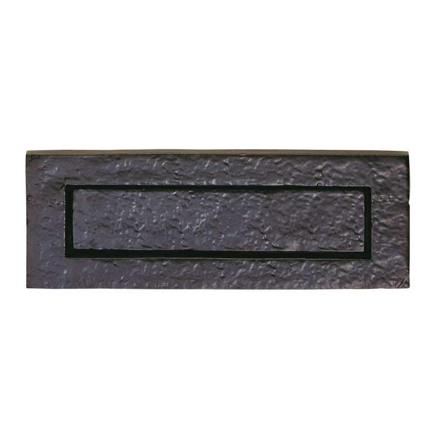 High quality image of Ludlow - Traditional Letter Plate 268 x 91mm - Black Antique | Sku. lf5524 | Trade Door Handles.