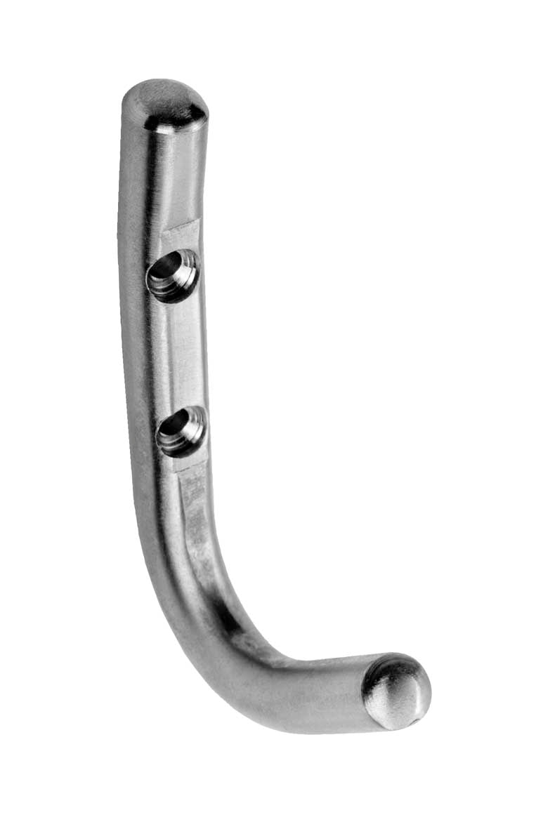 High quality image of Eurospec - Coat Hook - Satin Stainless Steel | Sku. hch1011sss | Trade Door Handles.