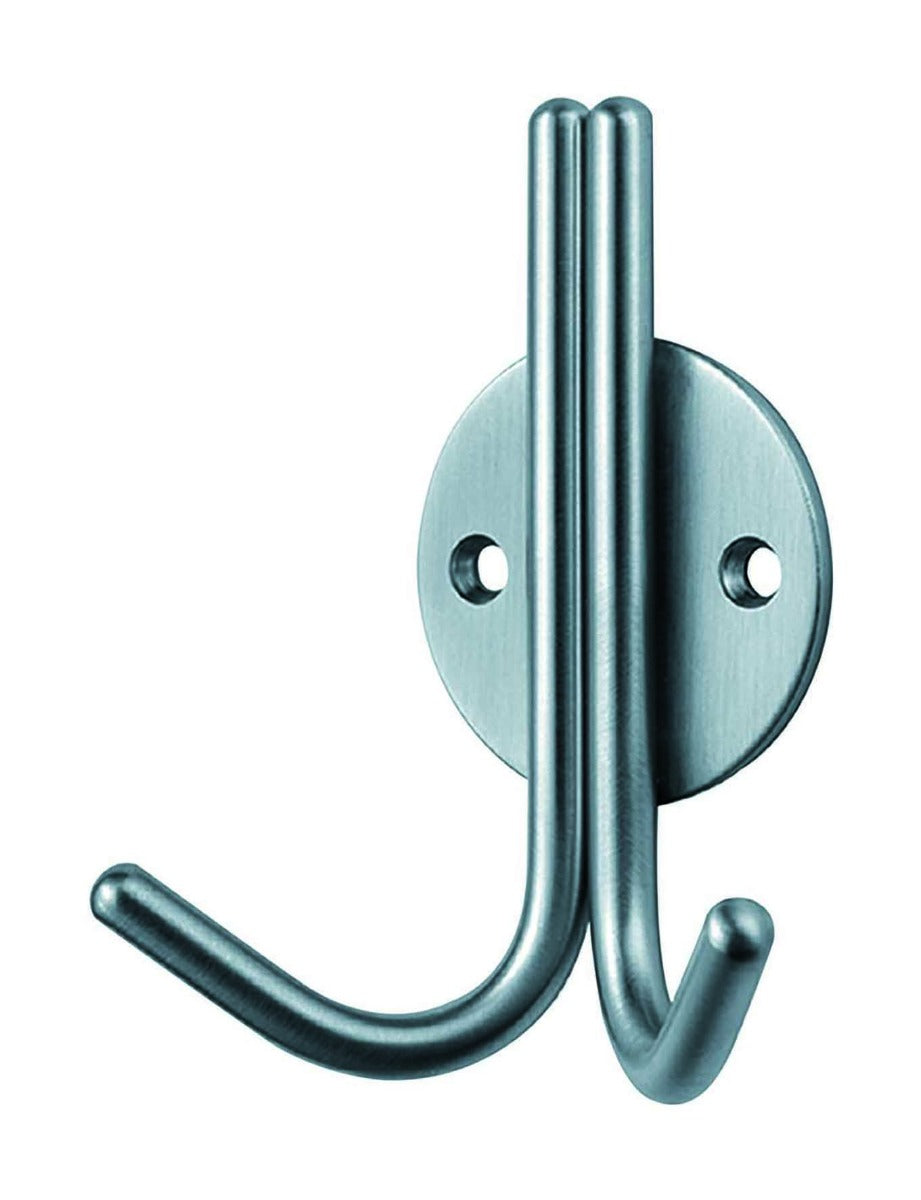 High quality image of Eurospec - Coat Hook - Satin Stainless Steel | Sku. hch1015sss | Trade Door Handles.