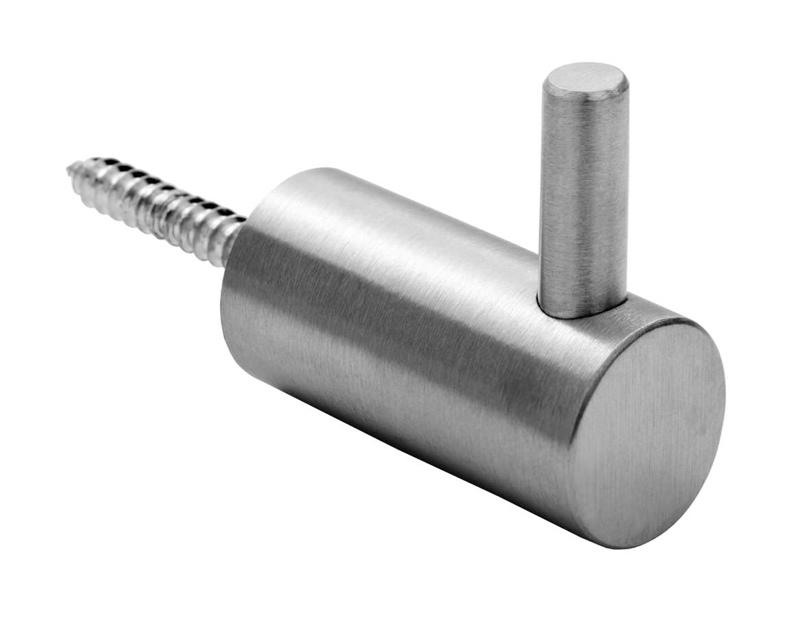 High quality image of Eurospec - Coat Hook - Satin Stainless Steel | Sku. hch1017sss | Trade Door Handles.