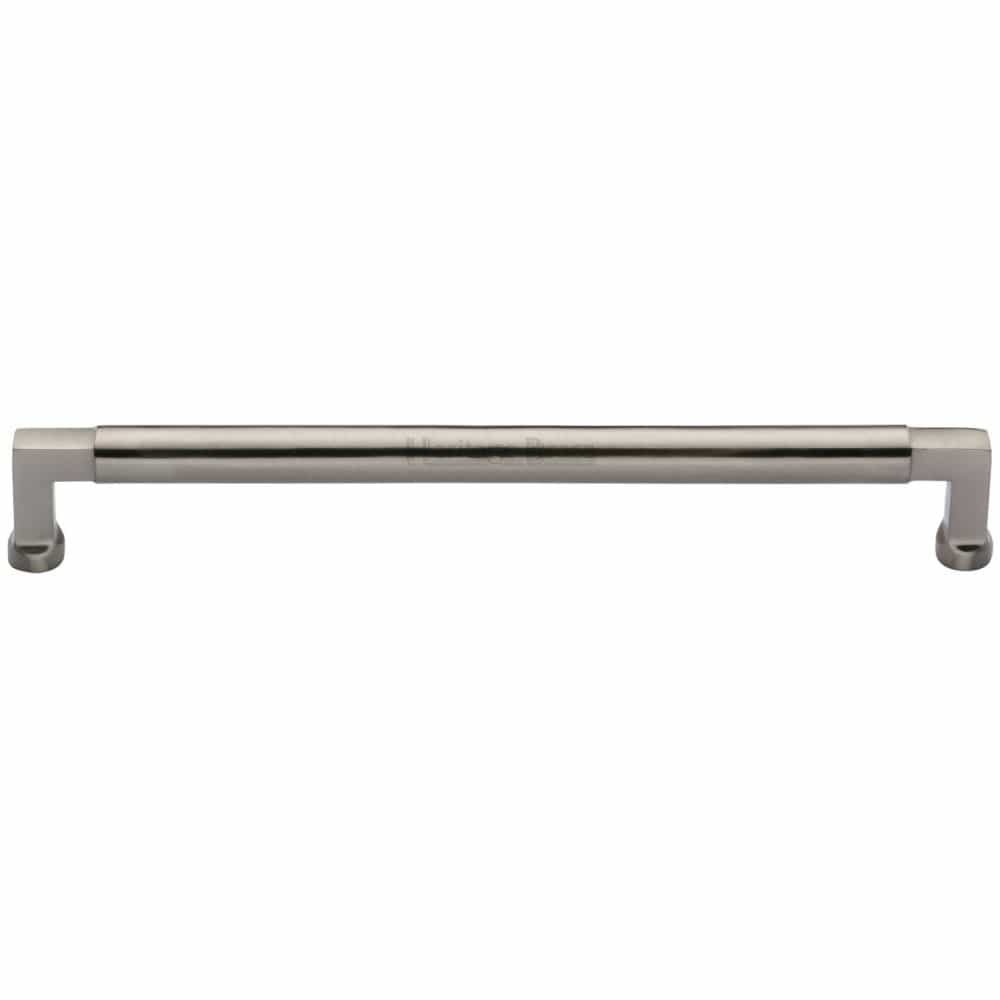 Heritage Brass Cabinet Hardware Satin Nickel / Cabinet Pull Handles / 320mm c/c Heritage Brass - Cabinet Pull Bauhaus Design 320mm CTC Satin Nickel Finish