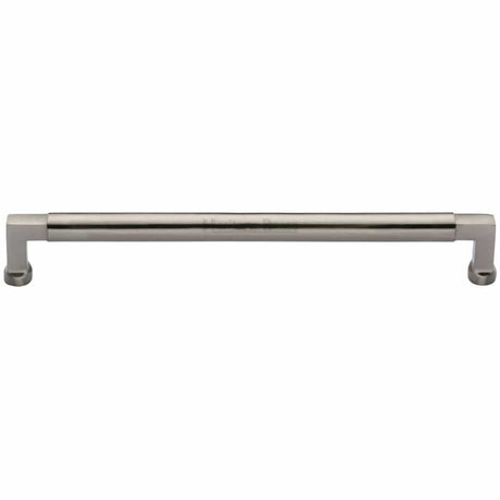 Heritage Brass Cabinet Hardware Satin Nickel / Cabinet Pull Handles / 320mm c/c Heritage Brass - Cabinet Pull Bauhaus Design 320mm CTC Satin Nickel Finish