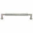 Heritage Brass Cabinet Hardware Satin Nickel / Cabinet Pull Handles / 254mm c/c Heritage Brass - Cabinet Pull Bauhaus Round Design 254mm CTC Satin Nickel Finish