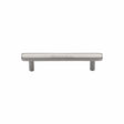 Heritage Brass Cabinet Hardware Satin Nickel / Cabinet Pull Handles / 96mm c/c Heritage Brass - Cabinet Pull Hexagon Design 96mm CTC Satin Nickel Finish