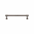 Heritage Brass Cabinet Hardware Satin Nickel / Cabinet Pull Handles / 128mm c/c Heritage Brass - Cabinet Pull Phoenix Design with 16mm Rose 128mm CTC Satin Nicke